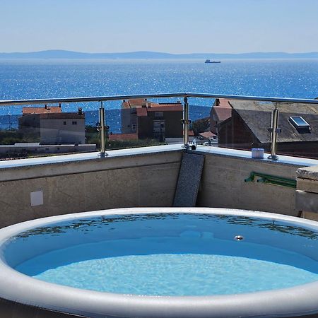 Modern Villa With Jacuzzi, Beautiful Sea View, Near Split! Villa 36A Podstrana Buitenkant foto